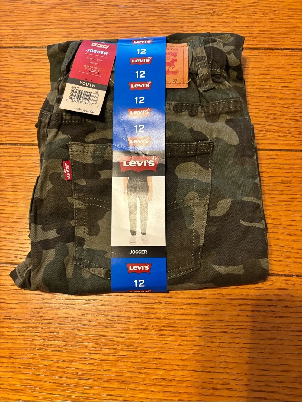 Levi's Camouflage Youth Joggers